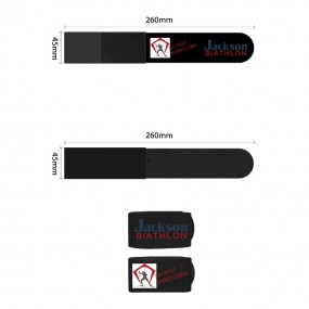 Skiclips Skibänder Langlauf Nordic mit Ihrem Logo bedru...